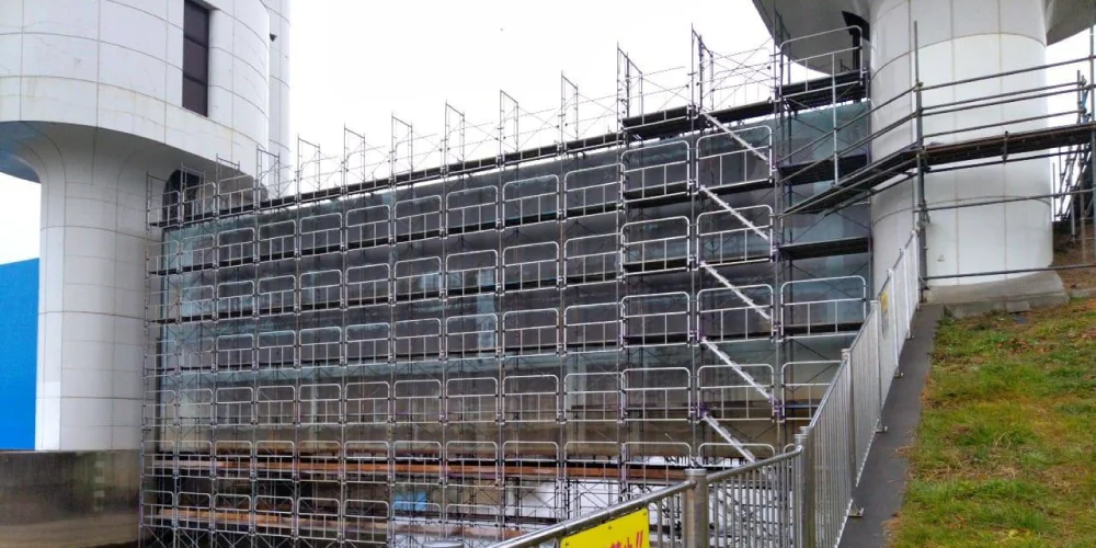 難所における仮設・安全管理のイメージ