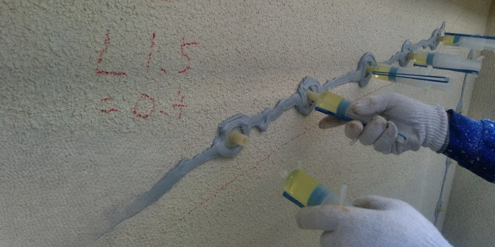 微細な劣化への「注入・充填」のイメージ