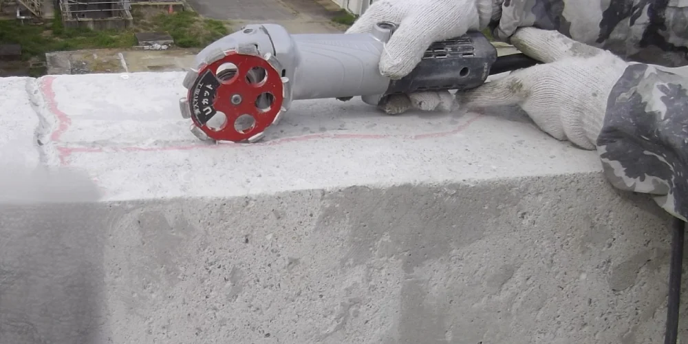 徹底した下地補修のイメージ