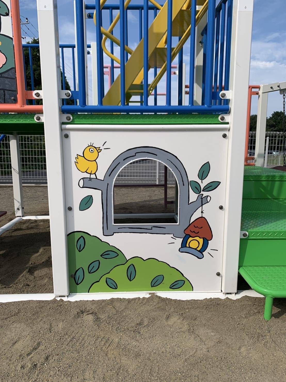ひぬま保育園遊具及びその他塗装工事