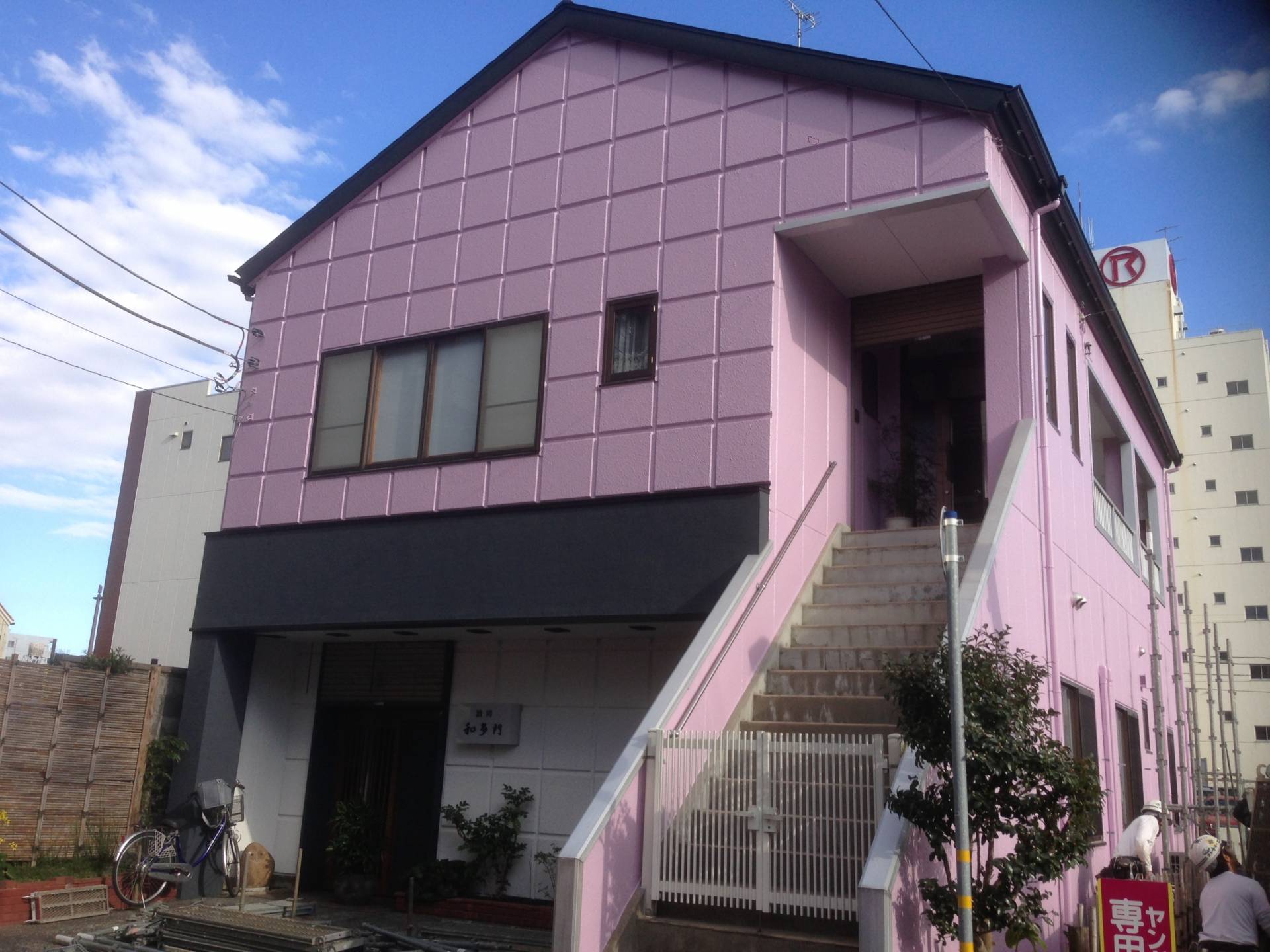 店舗外壁塗替工事