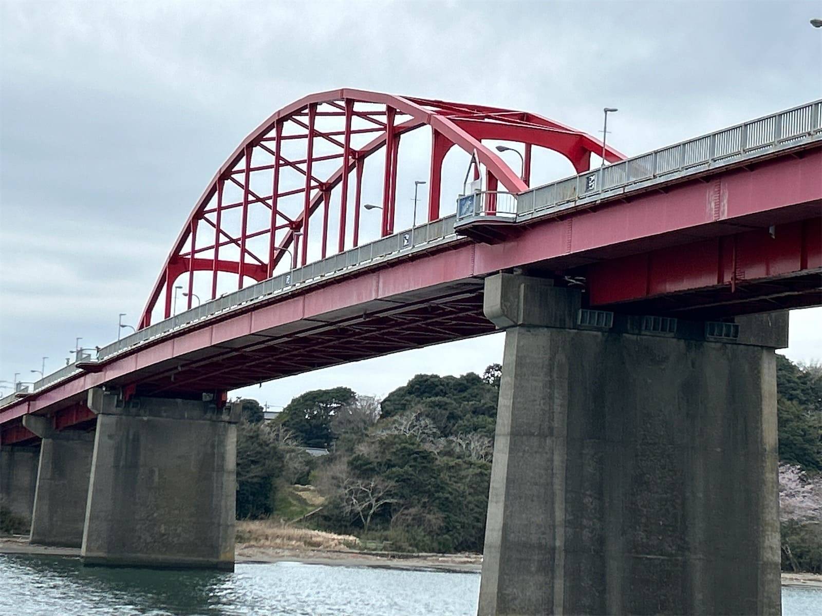 橋梁塗装修繕工事（海門橋）／茨城県水戸土木事務所