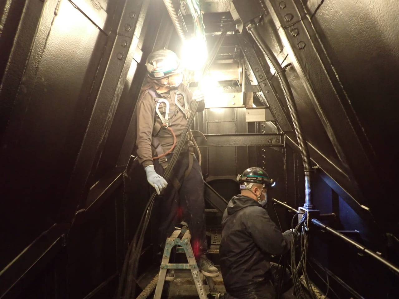 R２常陸川水門外塗装工事／国土交通省 関東地方整備局 霞ヶ浦河川事務所／優良工事表彰【常陸川水門5号ゲート】【新横利根閘門】