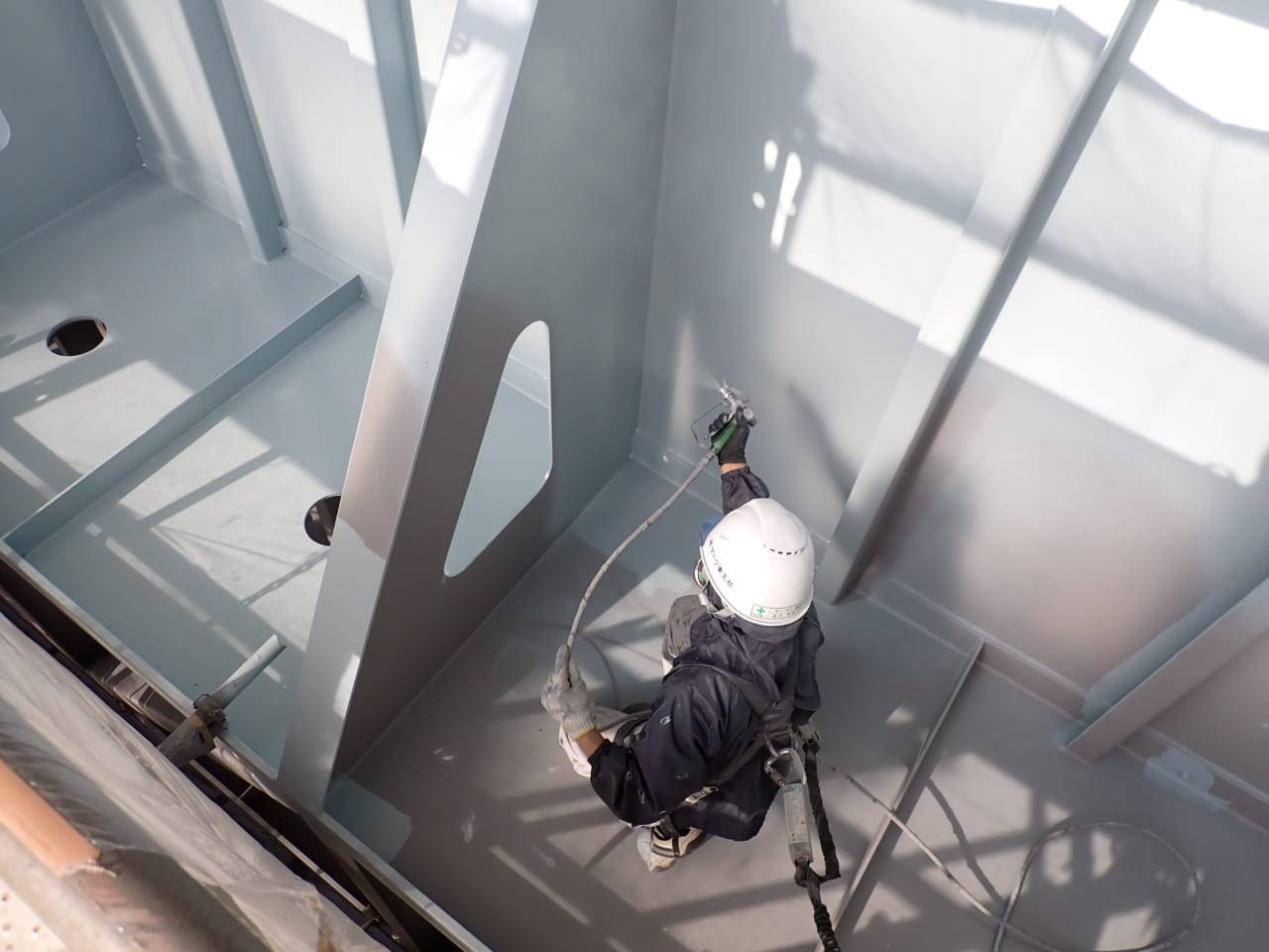 R３常陸川水門外塗装工事／国土交通省 関東地方整備局 霞ヶ浦河川事務所／難工事功労表彰【常陸川水門6号ゲート】【新横利根閘門】