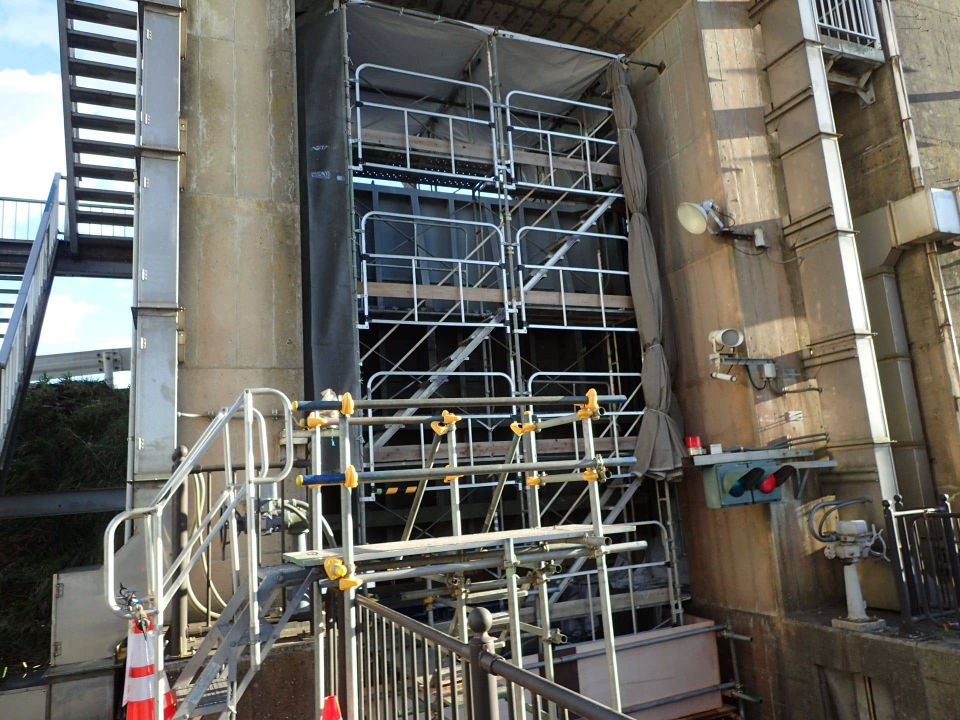 H28常陸川水門外塗装工事／国土交通省 関東地方整備局 霞ヶ浦河川事務所／難工事功労表彰