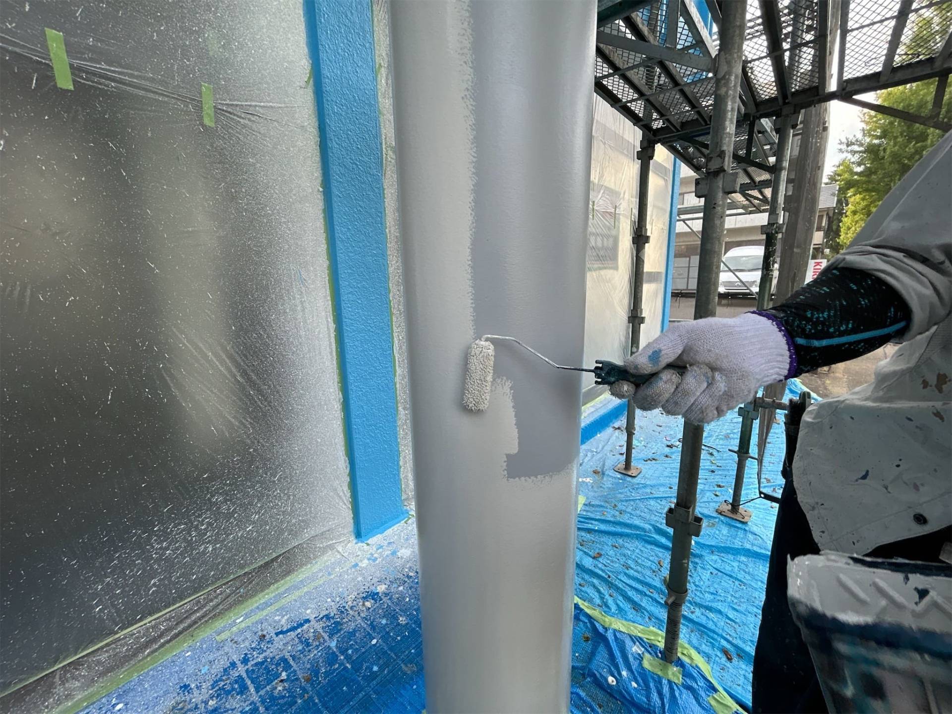 第1ケイノビル屋上外壁防水工事