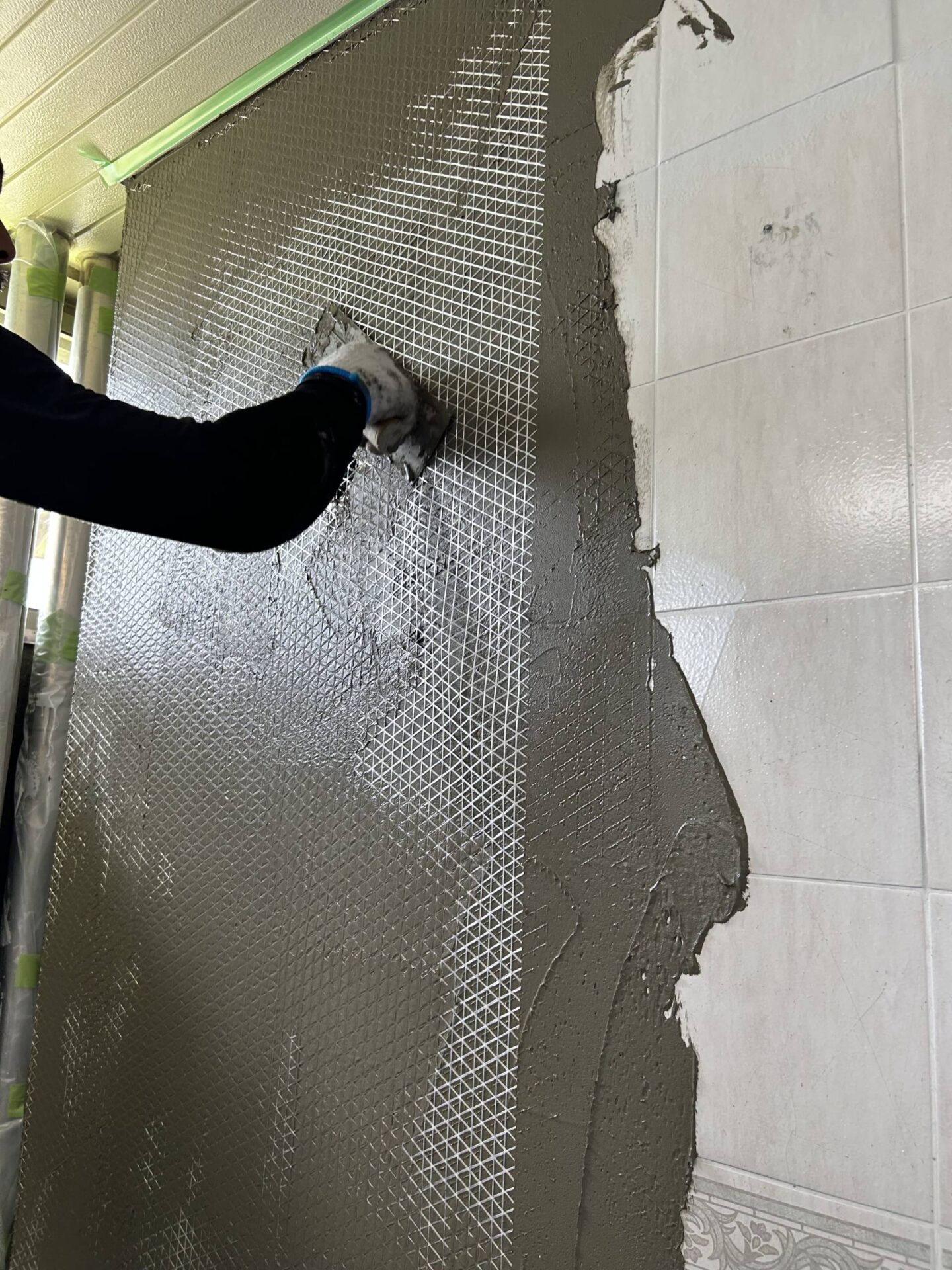 浴室壁及び設備等工事／社会福祉法人うぇるさんて