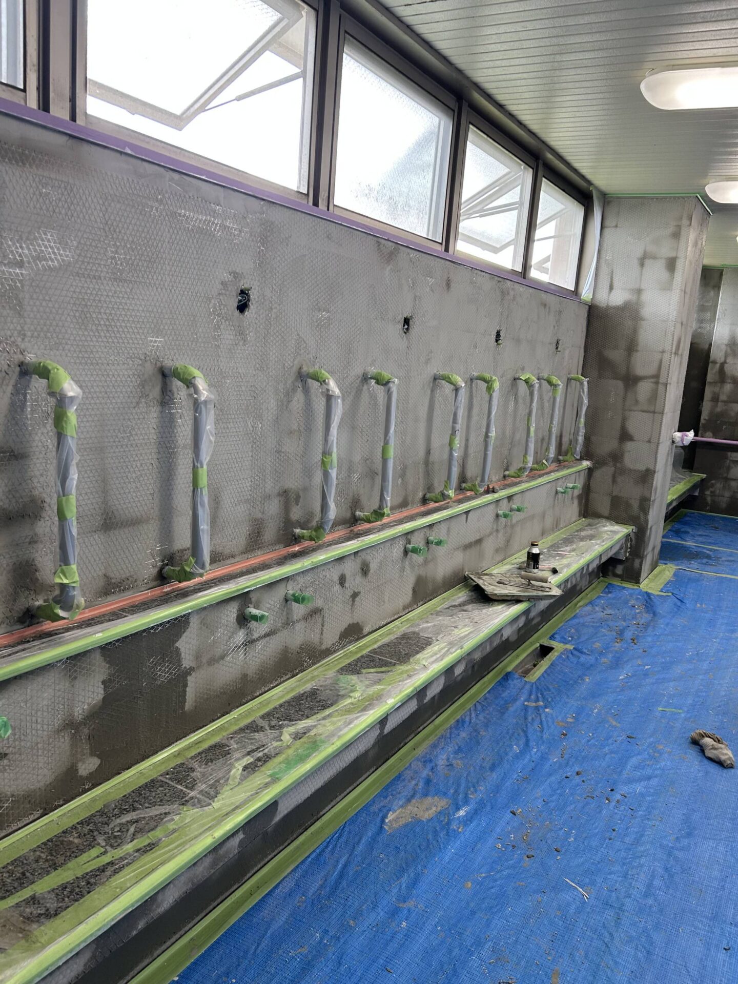 浴室壁及び設備等工事／社会福祉法人うぇるさんて