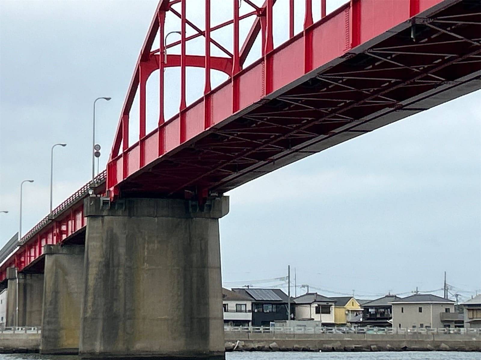 橋梁塗装修繕工事（海門橋）／茨城県水戸土木事務所