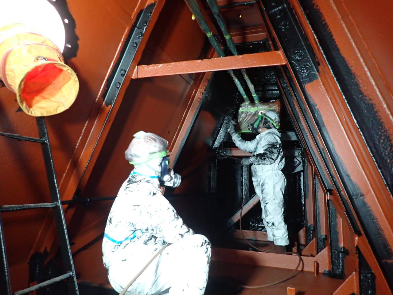 R２常陸川水門外塗装工事／国土交通省 関東地方整備局 霞ヶ浦河川事務所／優良工事表彰【常陸川水門5号ゲート】【新横利根閘門】