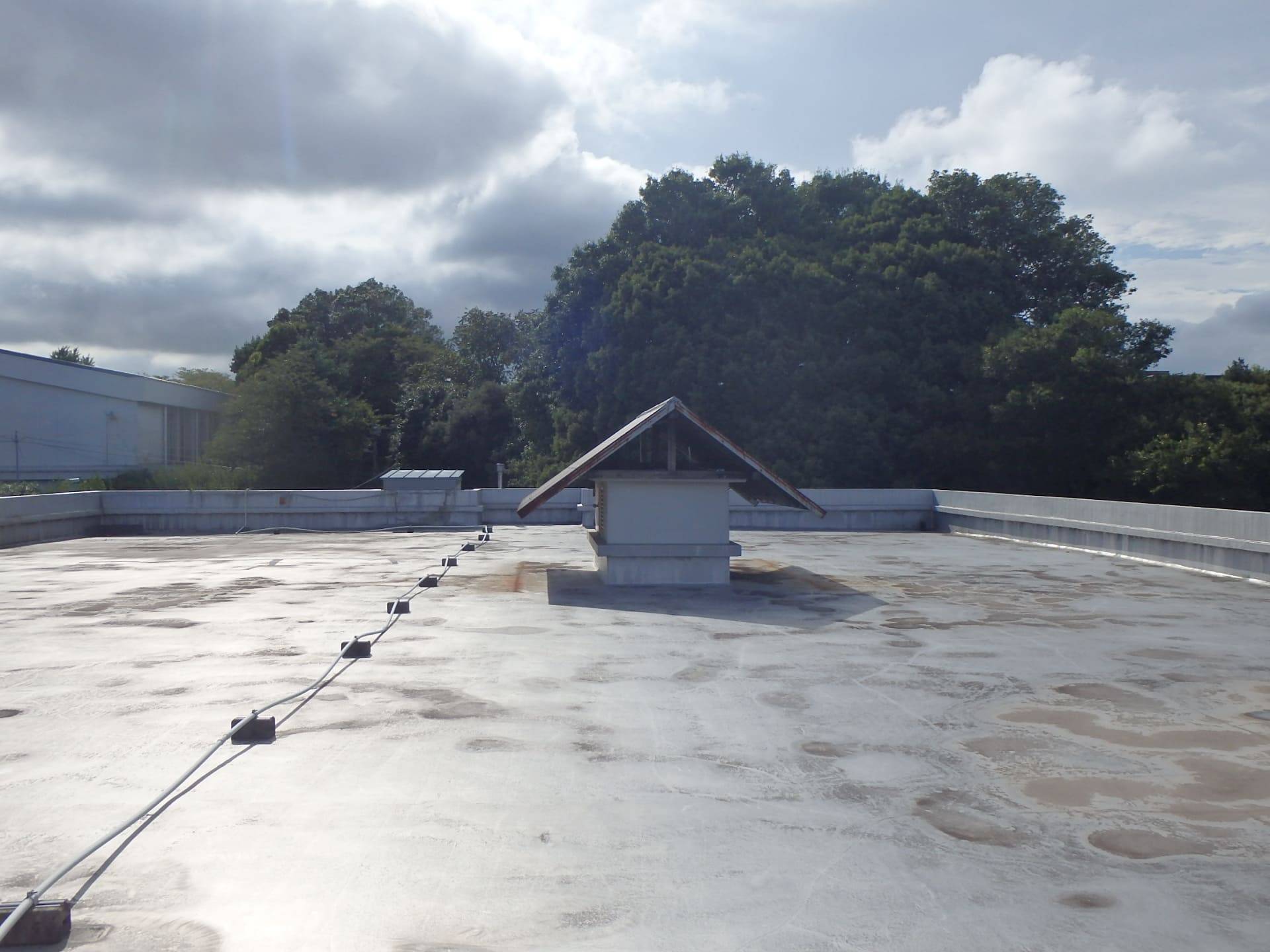 県立水戸南高校管理棟屋上防水改修工事／茨城県立水戸南高等学校