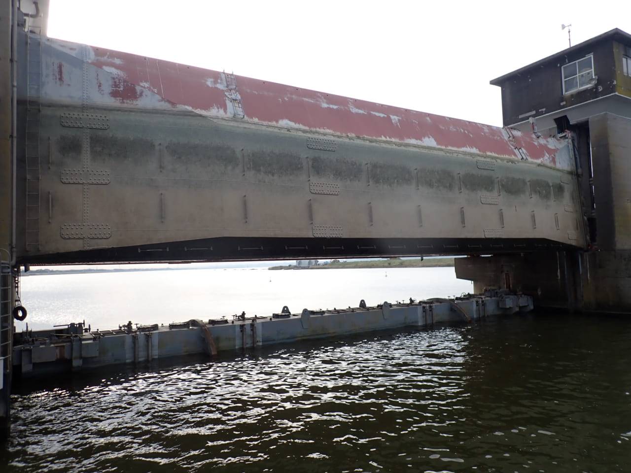 R２常陸川水門外塗装工事／国土交通省 関東地方整備局 霞ヶ浦河川事務所／優良工事表彰【常陸川水門5号ゲート】【新横利根閘門】