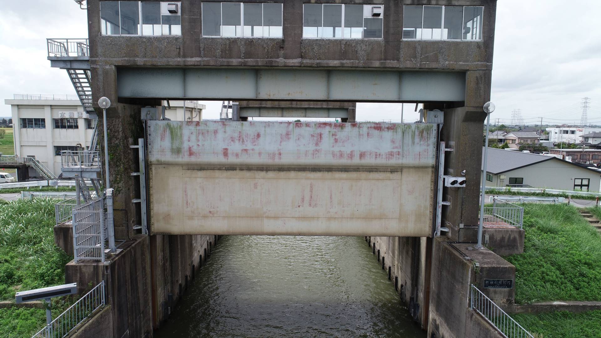 R３常陸川水門外塗装工事／国土交通省 関東地方整備局 霞ヶ浦河川事務所／難工事功労表彰【常陸川水門6号ゲート】【新横利根閘門】