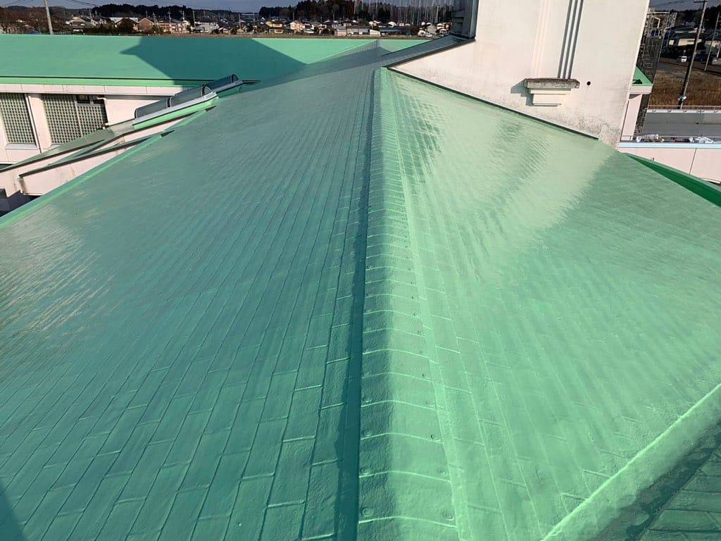 中央看護専門学校実習棟屋根防水改修工事／茨城県