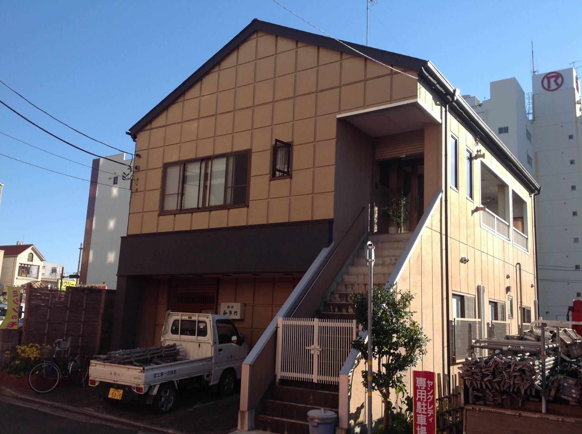 店舗外壁塗替工事