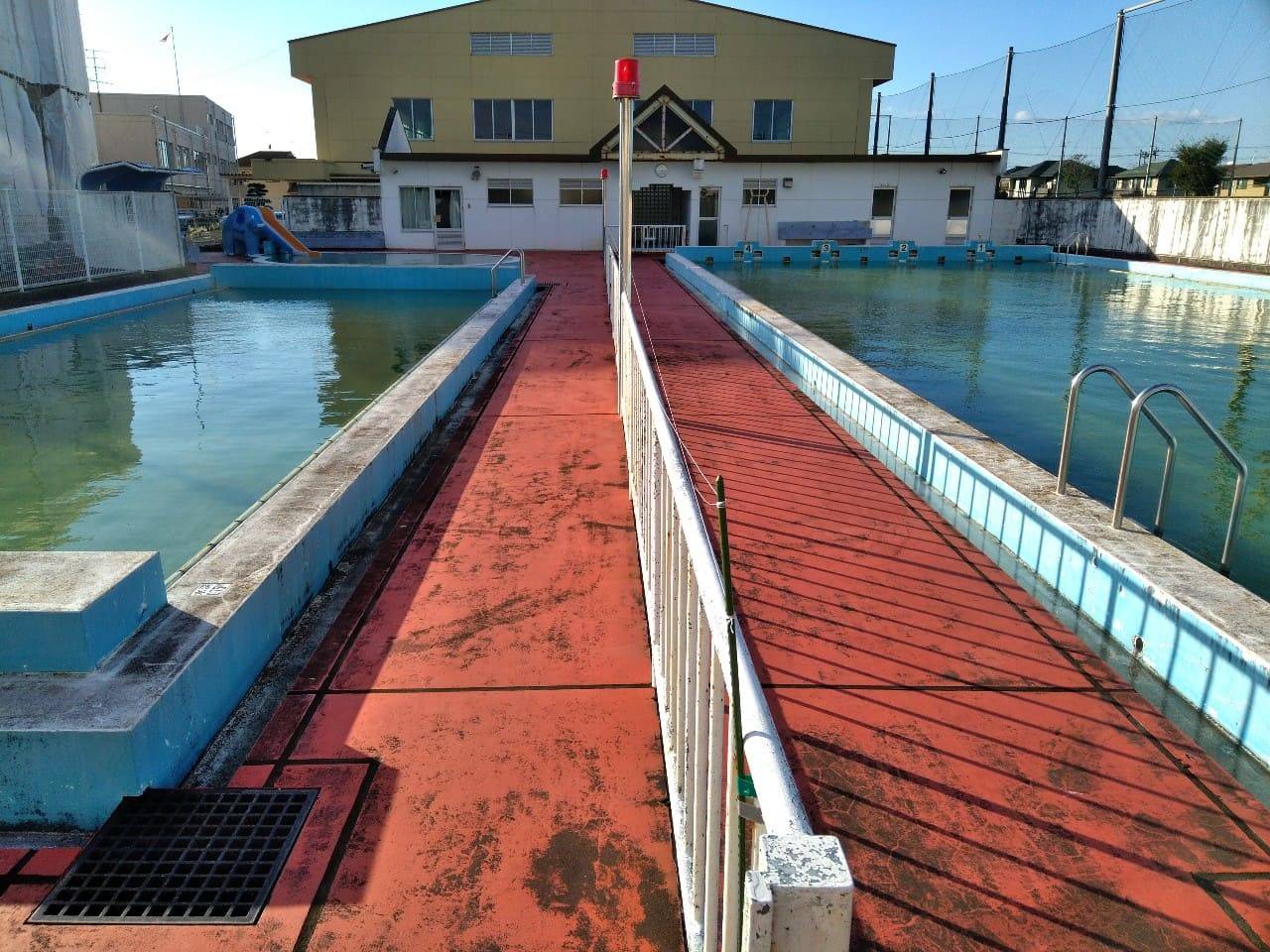 水戸聾学校プールサイド改修工事／茨城県立水戸聾学校