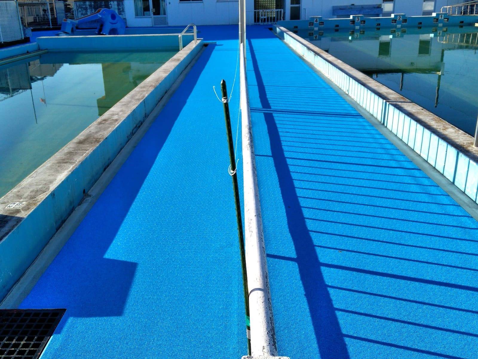 水戸聾学校プールサイド改修工事／茨城県立水戸聾学校