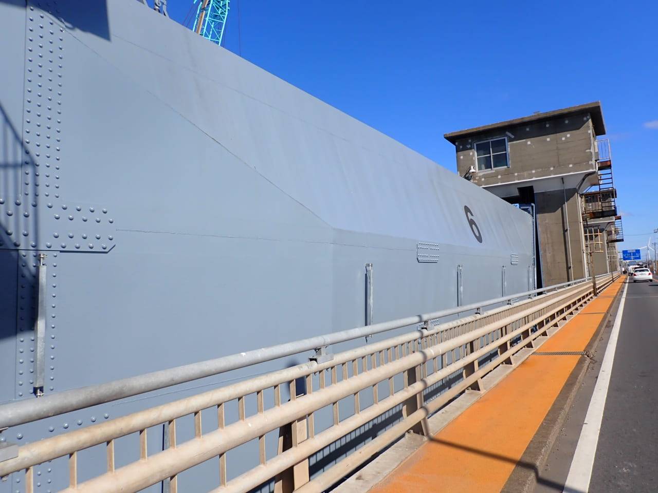 R３常陸川水門外塗装工事／国土交通省 関東地方整備局 霞ヶ浦河川事務所／難工事功労表彰【常陸川水門6号ゲート】【新横利根閘門】