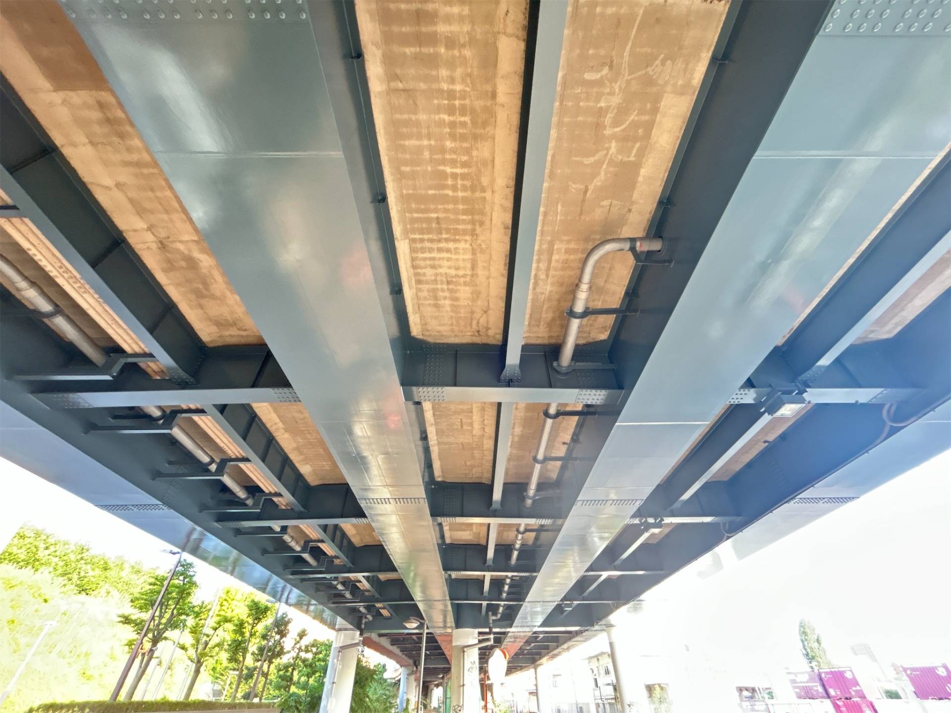 橋梁塗装修繕工事（梅香高架橋・その２）／茨城県水戸土木事務所