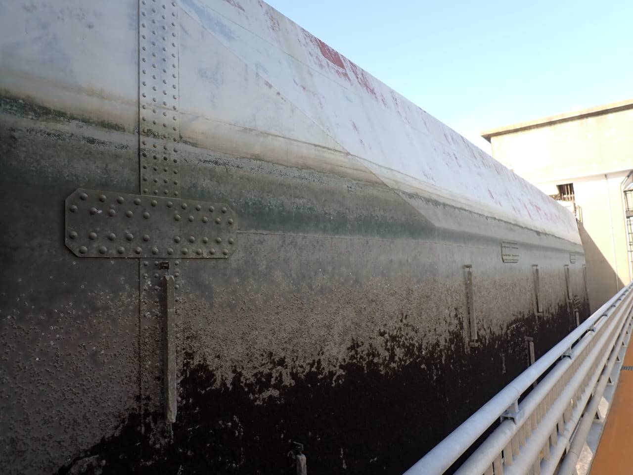 R３常陸川水門外塗装工事／国土交通省 関東地方整備局 霞ヶ浦河川事務所／難工事功労表彰【常陸川水門6号ゲート】【新横利根閘門】