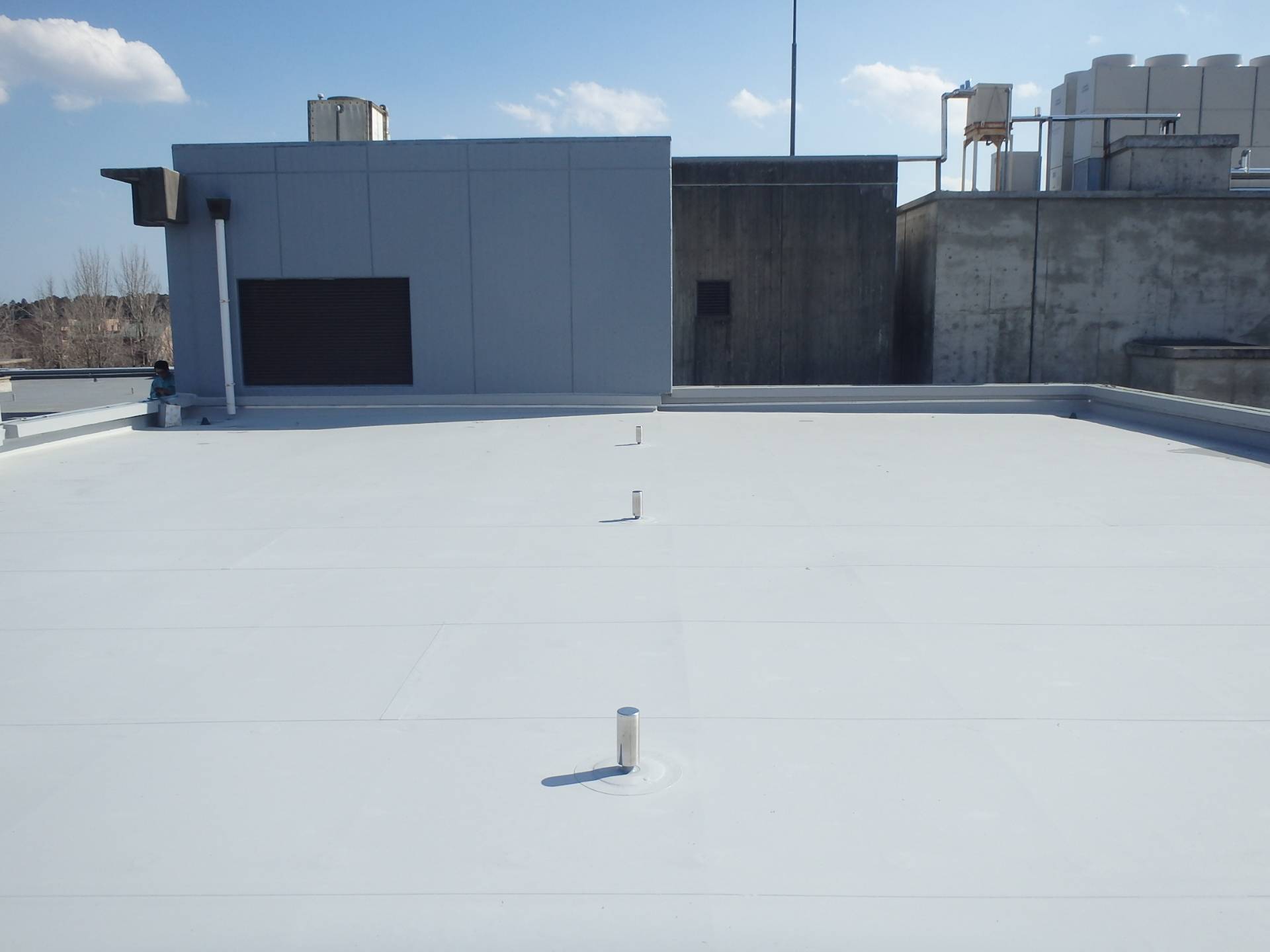 茨城県立歴史館収蔵庫屋上防水改修工事／茨城県教育委員会