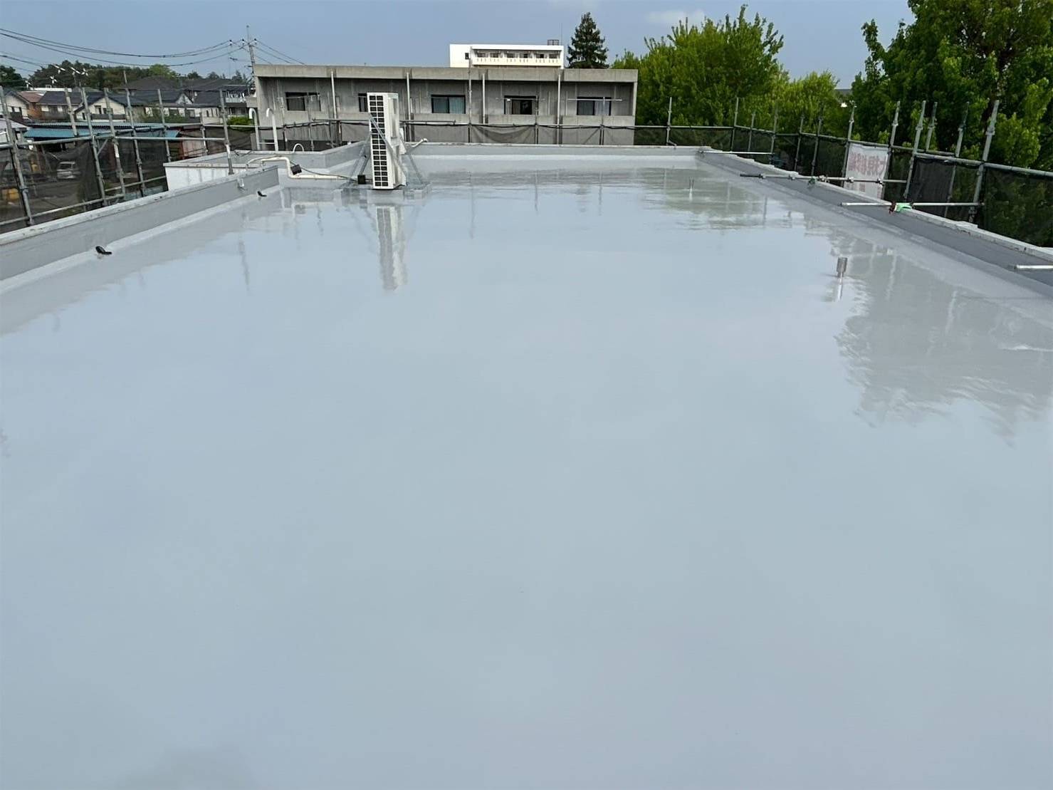 第1ケイノビル屋上外壁防水工事