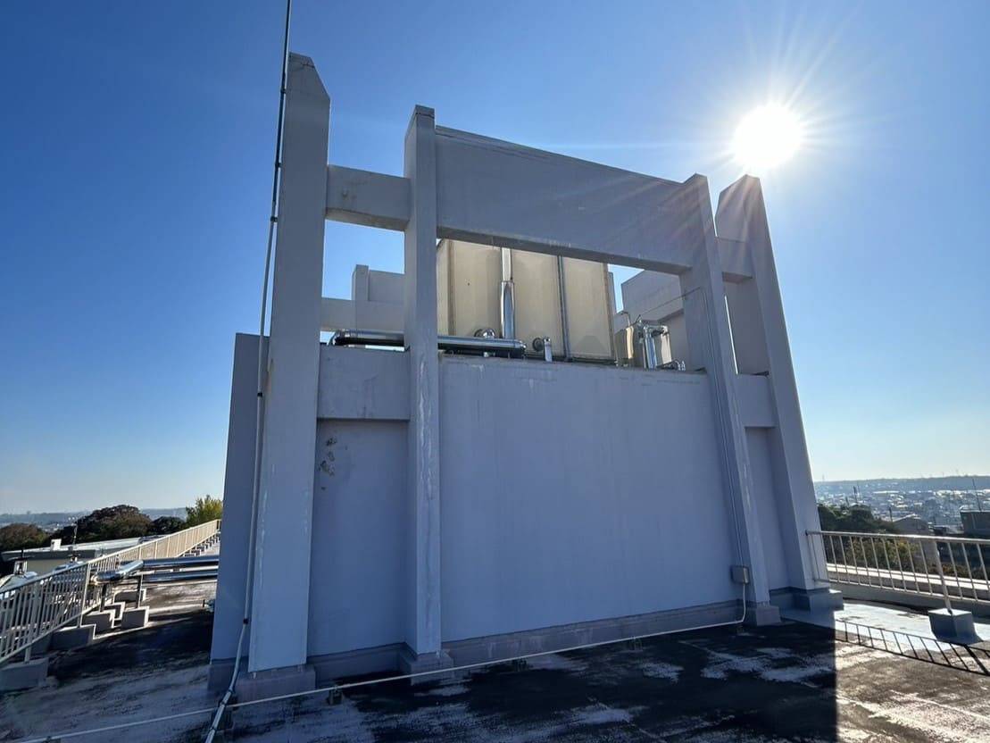 水戸第三高校普通教室棟屋上防水他改修工事／茨城県