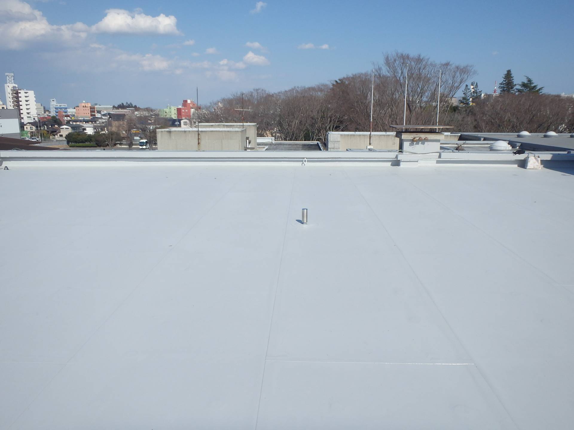 茨城県立歴史館収蔵庫屋上防水改修工事／茨城県教育委員会