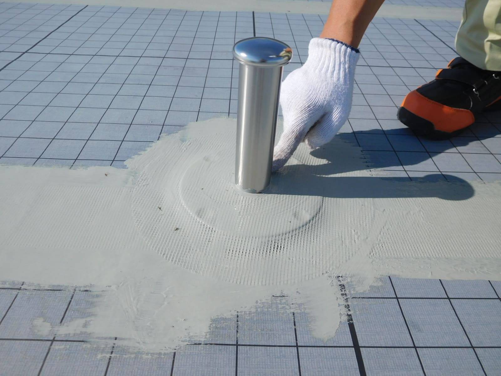 水処理４系上屋防水工事／茨城県流域下水道事務所