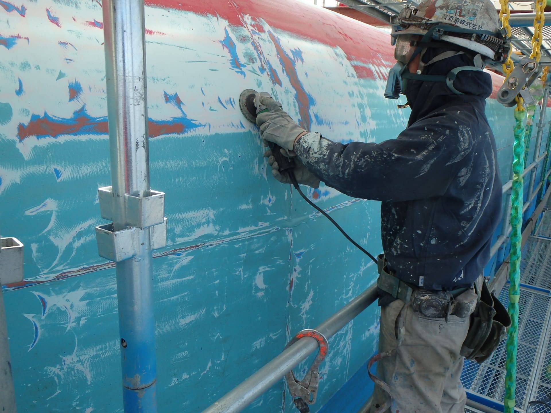 河口堰制水ゲート３号外塗装工事／独立行政法人 水資源機構 利根川下流総合管理所／安全管理優良工事表彰