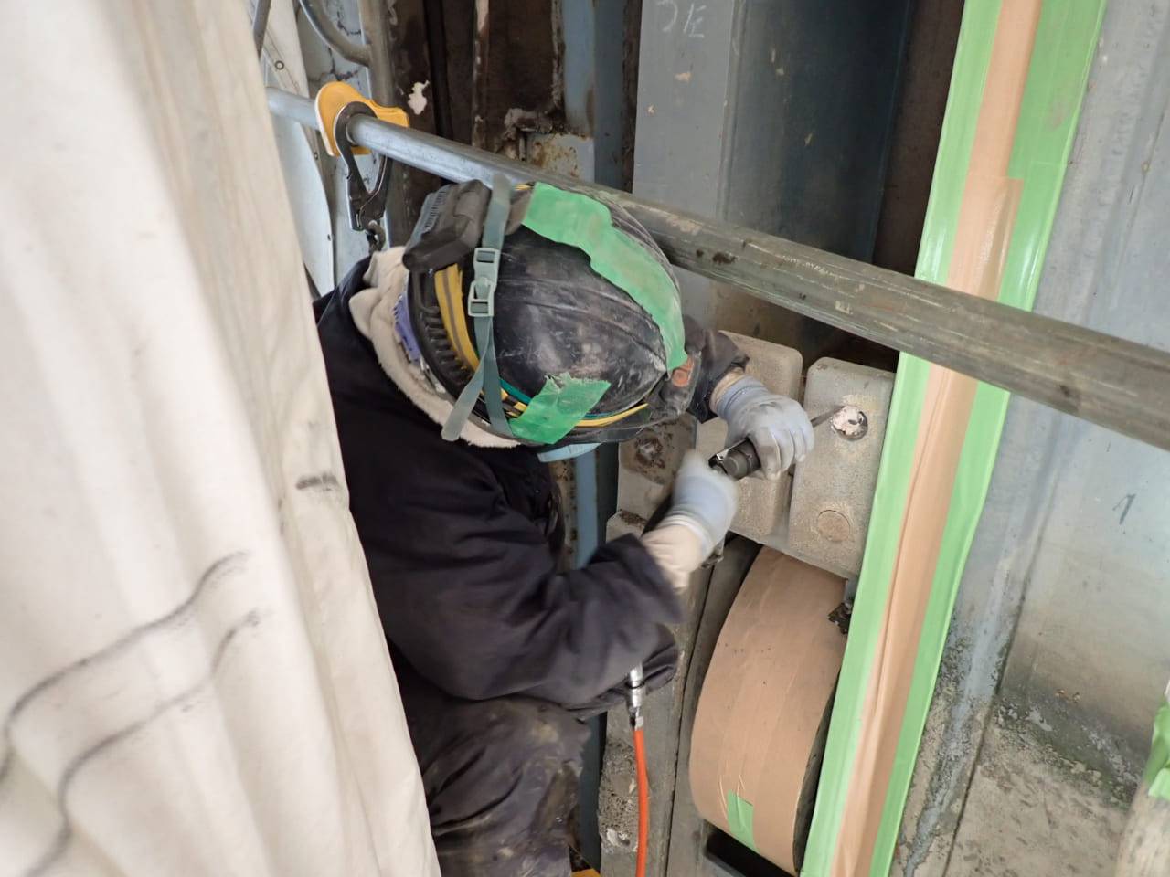 R２常陸川水門外塗装工事／国土交通省 関東地方整備局 霞ヶ浦河川事務所／優良工事表彰【常陸川水門5号ゲート】【新横利根閘門】