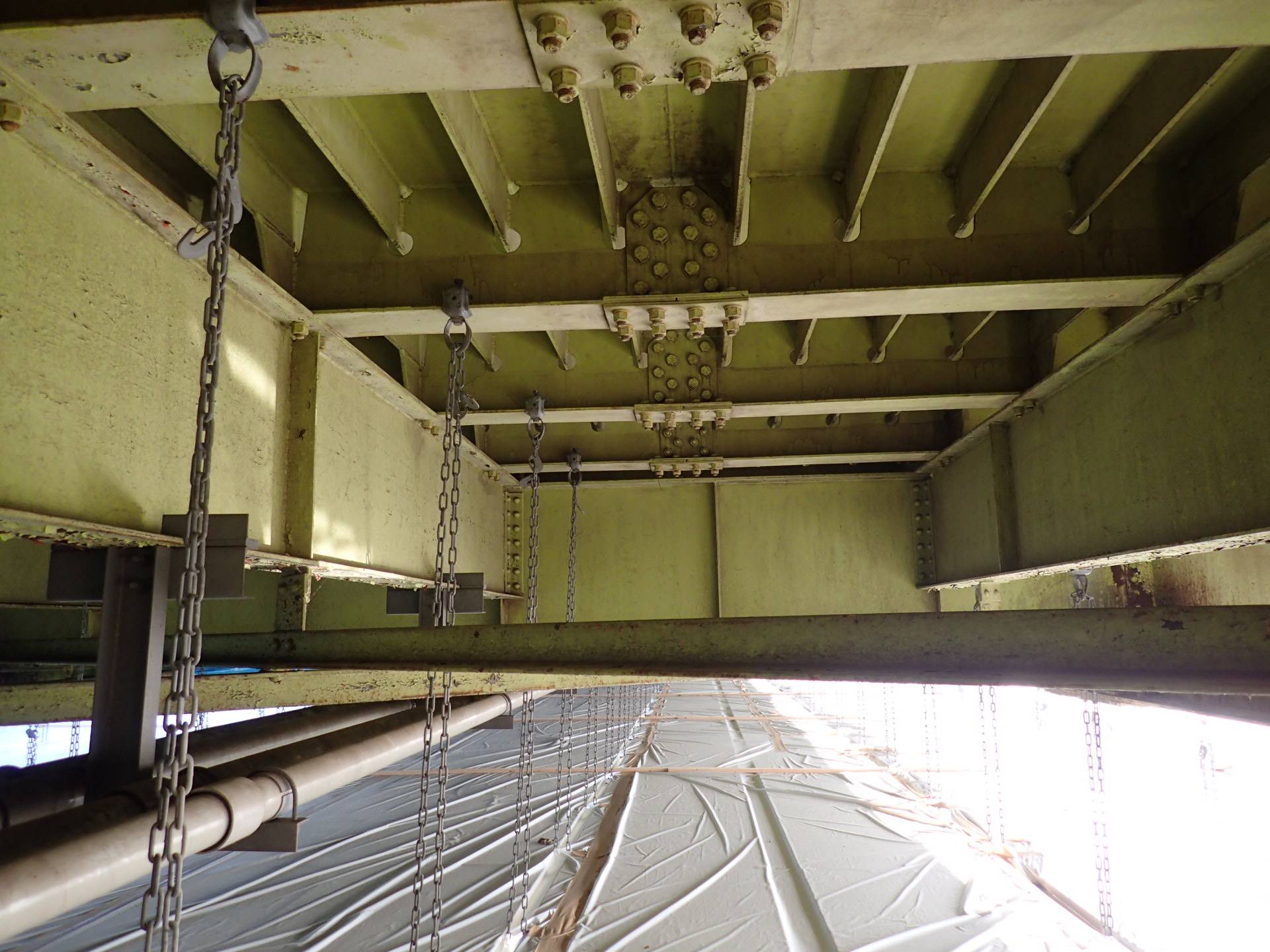 美妻橋橋梁再塗装工事／茨城県常総工事事務所