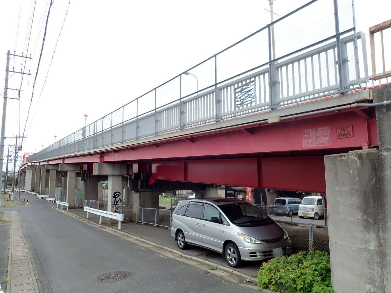 橋梁塗装修繕工事（海門橋１工区）／茨城県水戸土木事務所