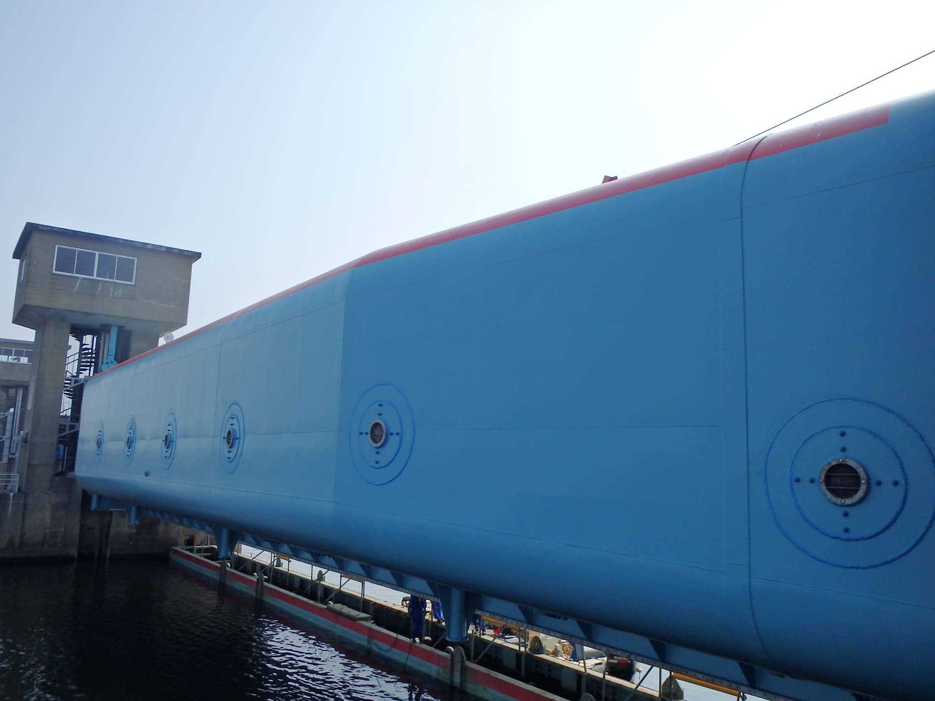 河口堰制水ゲート３号外塗装工事／独立行政法人 水資源機構 利根川下流総合管理所／安全管理優良工事表彰